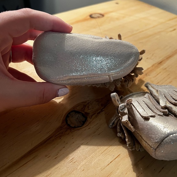 Rising Star Champagne Baby Boots - Picture 2 of 6